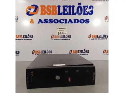 LOTE 344 - 01 CPU ITAUTEC INFOWAY SM 3330, PROCESSADOR PHENON X2, HD 500GB E MEMÓRIA 2GB DDR3. (NO ESTADO, LEILÃO NÃO TEM GARANTIA E NEM DEVOLUÇÃO, SUJEITO A POSSÍVEIS AVARIAS VISÍVEIS/OCULTAS E/OU AUSÊNCIA DE COMPONENTES).