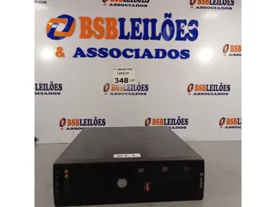 LOTE 348 - 01 CPU ITAUTEC INFOWAY SM 3330, PROCESSADOR PHENON X2, HD 500GB E MEMÓRIA 2GB DDR3. (NO ESTADO, LEILÃO NÃO TEM GARANTIA E NEM DEVOLUÇÃO, SUJEITO A POSSÍVEIS AVARIAS VISÍVEIS/OCULTAS E/OU AUSÊNCIA DE COMPONENTES).