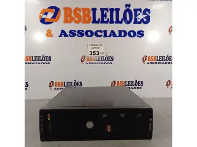 LOTE 353 - 01 CPU ITAUTEC INFOWAY SM 3330, PROCESSADOR PHENON X2, HD 500GB E MEMÓRIA 2GB DDR3. (NO ESTADO, LEILÃO NÃO TEM GARANTIA E NEM DEVOLUÇÃO, SUJEITO A POSSÍVEIS AVARIAS VISÍVEIS/OCULTAS E/OU AUSÊNCIA DE COMPONENTES).
