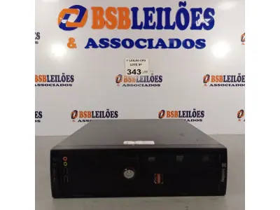 LOTE 343 - 01 CPU ITAUTEC INFOWAY SM 3330, PROCESSADOR PHENON X2, HD 500GB E MEMÓRIA 2GB DDR3. (NO ESTADO, LEILÃO NÃO TEM GARANTIA E NEM DEVOLUÇÃO, SUJEITO A POSSÍVEIS AVARIAS VISÍVEIS/OCULTAS E/OU AUSÊNCIA DE COMPONENTES).