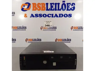 LOTE 346 - 01 CPU ITAUTEC INFOWAY SM 3330, PROCESSADOR PHENON X2, HD 500GB E MEMÓRIA 2GB DDR3. (NO ESTADO, LEILÃO NÃO TEM GARANTIA E NEM DEVOLUÇÃO, SUJEITO A POSSÍVEIS AVARIAS VISÍVEIS/OCULTAS E/OU AUSÊNCIA DE COMPONENTES).