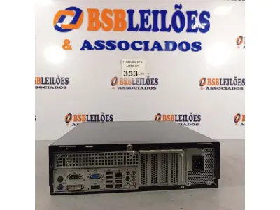 LOTE 353 - 01 CPU ITAUTEC INFOWAY SM 3330, PROCESSADOR PHENON X2, HD 500GB E MEMÓRIA 2GB DDR3. (NO ESTADO, LEILÃO NÃO TEM GARANTIA E NEM DEVOLUÇÃO, SUJEITO A POSSÍVEIS AVARIAS VISÍVEIS/OCULTAS E/OU AUSÊNCIA DE COMPONENTES).