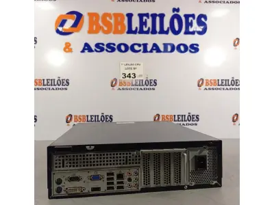 LOTE 343 - 01 CPU ITAUTEC INFOWAY SM 3330, PROCESSADOR PHENON X2, HD 500GB E MEMÓRIA 2GB DDR3. (NO ESTADO, LEILÃO NÃO TEM GARANTIA E NEM DEVOLUÇÃO, SUJEITO A POSSÍVEIS AVARIAS VISÍVEIS/OCULTAS E/OU AUSÊNCIA DE COMPONENTES).