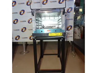 LOTE 055 - 01 FORNO ROMA VENÂNCIO 80 CM DE LASTRO A GÁS ROMA COM PEDRA REFRATARIA FIRI80 (NOVO), (NO ESTADO)