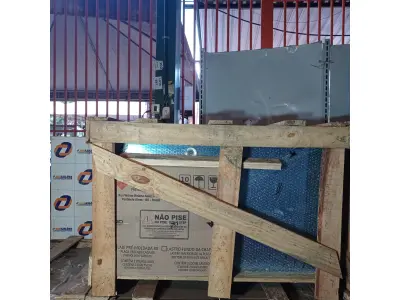 LOTE 075 - 01 FORNO ROMA VENÂNCIO 80 CM DE LASTRO A GÁS ROMA COM PEDRA REFRATARIA FIRI80 (NOVO), (NO ESTADO)