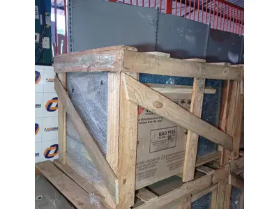 LOTE 055 - 01 FORNO ROMA VENÂNCIO 80 CM DE LASTRO A GÁS ROMA COM PEDRA REFRATARIA FIRI80 (NOVO), (NO ESTADO)