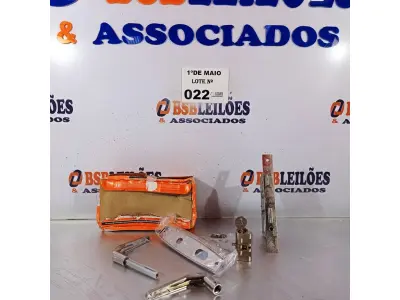 LOTE 022 - 02 FECHADURA SILVANA ASSA ABLOY. (NO ESTADO, LEILÃO NÃO TEM GARANTIA E NEM DEVOLUÇÃO, SUJEITO A POSSÍVEIS AVARIAS VISÍVEIS/OCULTAS E/OU AUSÊNCIA DE COMPONENTES).
