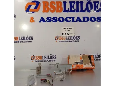 LOTE 015 - 02 FECHADURAS SILVANA ASSA ABLOY. (NO ESTADO, LEILÃO NÃO TEM GARANTIA E NEM DEVOLUÇÃO, SUJEITO A POSSÍVEIS AVARIAS VISÍVEIS/OCULTAS E/OU AUSÊNCIA DE COMPONENTES).