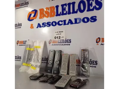 LOTE 012 - 04 CELULARES MARCAS E MODELOS DIVERSOS, 02 CONTROLES DE RECEIVER ONKYO, 02 CONTROLES DE TV LG, 02 CONTROLES DE DVD BRITÂNIA E 01 CONTROLE DE DVD PIONEER. (NO ESTADO, LEILÃO NÃO TEM GARANTIA E NEM DEVOLUÇÃO, SUJEITO A POSSÍVEIS AVARIAS VISÍVEIS/OCULTAS E/OU AUSÊNCIA DE COMPONENTES).