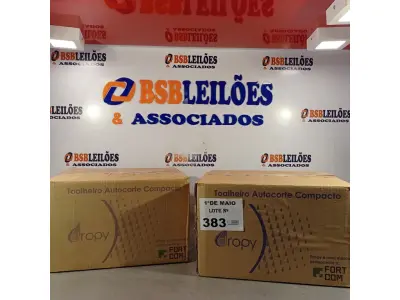 LOTE 383 - 02 TOALHEIROS AUTO CORTE COMPACTO. (NO ESTADO, LEILÃO NÃO TEM GARANTIA E NEM DEVOLUÇÃO, SUJEITO A POSSÍVEIS AVARIAS VISÍVEIS/OCULTAS E/OU AUSÊNCIA DE COMPONENTES).