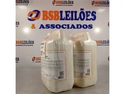 LOTE 327 - 02 GALÕES DE ESPUMA HIGIENIZADORA PARA ANTISSEPSIA INSTANTÂNEA DAS MÃOS 5L CADA. (NO ESTADO, LEILÃO NÃO TEM GARANTIA E NEM DEVOLUÇÃO, SUJEITO A POSSÍVEIS AVARIAS VISÍVEIS/OCULTAS E/OU AUSÊNCIA DE COMPONENTES).