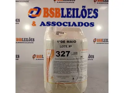 LOTE 327 - 02 GALÕES DE ESPUMA HIGIENIZADORA PARA ANTISSEPSIA INSTANTÂNEA DAS MÃOS 5L CADA. (NO ESTADO, LEILÃO NÃO TEM GARANTIA E NEM DEVOLUÇÃO, SUJEITO A POSSÍVEIS AVARIAS VISÍVEIS/OCULTAS E/OU AUSÊNCIA DE COMPONENTES).