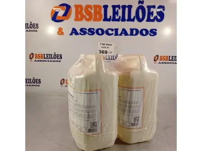 LOTE 369 - 02 GALÕES DE ESPUMA HIGIENIZADORA PARA ANTISSEPSIA INSTANTÂNEA DAS MÃOS 5L CADA. (NO ESTADO, LEILÃO NÃO TEM GARANTIA E NEM DEVOLUÇÃO, SUJEITO A POSSÍVEIS AVARIAS VISÍVEIS/OCULTAS E/OU AUSÊNCIA DE COMPONENTES).