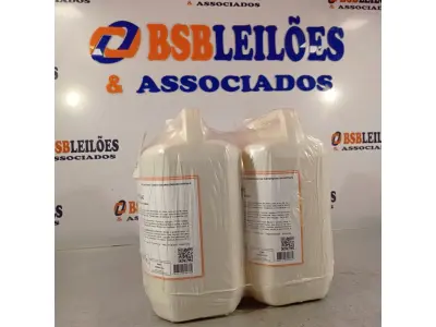LOTE 378 - 02 GALÕES DE ESPUMA HIGIENIZADORA PARA ANTISSEPSIA INSTANTÂNEA DAS MÃOS 5L CADA. (NO ESTADO, LEILÃO NÃO TEM GARANTIA E NEM DEVOLUÇÃO, SUJEITO A POSSÍVEIS AVARIAS VISÍVEIS/OCULTAS E/OU AUSÊNCIA DE COMPONENTES).