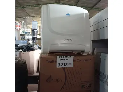 LOTE 370 - 02 TOALHEIROS AUTO CORTE COMPACTO. (NO ESTADO, LEILÃO NÃO TEM GARANTIA E NEM DEVOLUÇÃO, SUJEITO A POSSÍVEIS AVARIAS VISÍVEIS/OCULTAS E/OU AUSÊNCIA DE COMPONENTES).