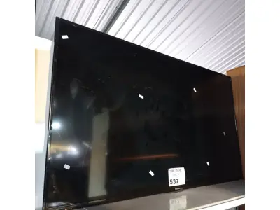 LOTE 537 - 01 TV MARCA PANASONIC 50” POL PARA RETIRADA DE PEÇAS. (NO ESTADO, LEILÃO NÃO TEM GARANTIA E NEM DEVOLUÇÃO, SUJEITO A POSSÍVEIS AVARIAS VISÍVEIS/OCULTAS E/OU AUSÊNCIA DE COMPONENTES).
