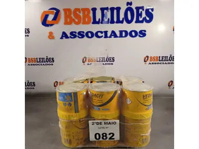LOTE 082 - 06 LATAS DE ADESIVO ESTRUTURAL DE BASE EPÓXI MEDIA FLUIDEZ, COMPONENTES A+B. (NO ESTADO, LEILÃO NÃO TEM GARANTIA E NEM DEVOLUÇÃO, SUJEITO A POSSÍVEIS AVARIAS VISÍVEIS/OCULTAS E/OU AUSÊNCIA DE COMPONENTES).