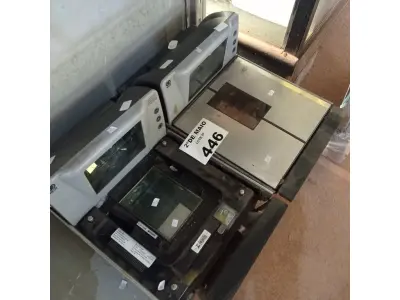LOTE 446 - 02 BALANÇAS PARA CAIXA DE SUPERMERCADO. (NO ESTADO, LEILÃO NÃO TEM GARANTIA E NEM DEVOLUÇÃO, SUJEITO A POSSÍVEIS AVARIAS VISÍVEIS/OCULTAS E/OU AUSÊNCIA DE COMPONENTES).