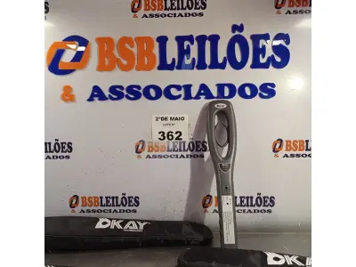 LOTE 362 - 05 DETECTORES DE METAL INCOMPLETOS. (NO ESTADO, LEILÃO NÃO TEM GARANTIA E NEM DEVOLUÇÃO, SUJEITO A POSSÍVEIS AVARIAS VISÍVEIS/OCULTAS E/OU AUSÊNCIA DE COMPONENTES).