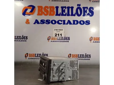 LOTE 211 - 01 CENTRAL MULTIMIDIA NISSAN. (NO ESTADO, LEILÃO NÃO TEM GARANTIA E NEM DEVOLUÇÃO, SUJEITO A POSSÍVEIS AVARIAS VISÍVEIS/OCULTAS E/OU AUSÊNCIA DE COMPONENTES).