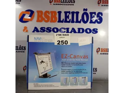 LOTE 250 - 01 TELA NAVISIS EZ-CANVAS. (NO ESTADO, LEILÃO NÃO TEM GARANTIA E NEM DEVOLUÇÃO, SUJEITO A POSSÍVEIS AVARIAS VISÍVEIS/OCULTAS E/OU AUSÊNCIA DE COMPONENTES).