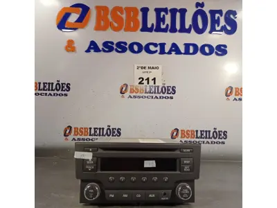 LOTE 211 - 01 CENTRAL MULTIMIDIA NISSAN. (NO ESTADO, LEILÃO NÃO TEM GARANTIA E NEM DEVOLUÇÃO, SUJEITO A POSSÍVEIS AVARIAS VISÍVEIS/OCULTAS E/OU AUSÊNCIA DE COMPONENTES).