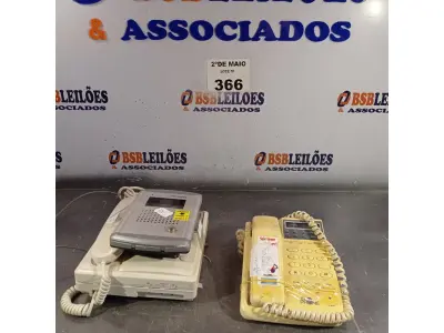 LOTE 366 - 02 VÍDEOS PORTEIRO MARCAS E MODELOS DIVERSOS. (NO ESTADO, LEILÃO NÃO TEM GARANTIA E NEM DEVOLUÇÃO, SUJEITO A POSSÍVEIS AVARIAS VISÍVEIS/OCULTAS E/OU AUSÊNCIA DE COMPONENTES).