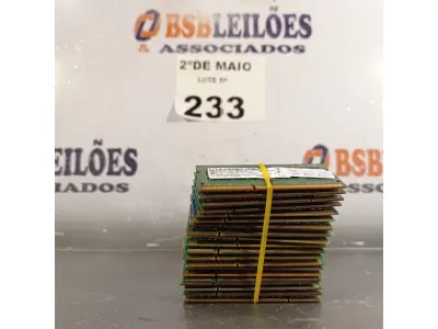 LOTE 233 - 01 LOTE COM VÁRIAS MEMORIAS PARA NOTEBOOK MARCAS E MODELOS DIVERSOS. (NO ESTADO, LEILÃO NÃO TEM GARANTIA E NEM DEVOLUÇÃO, SUJEITO A POSSÍVEIS AVARIAS VISÍVEIS/OCULTAS E/OU AUSÊNCIA DE COMPONENTES).