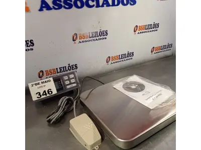 LOTE 346 - 01 BALANÇA PARA ALIMENTOS. (NO ESTADO, LEILÃO NÃO TEM GARANTIA E NEM DEVOLUÇÃO, SUJEITO A POSSÍVEIS AVARIAS VISÍVEIS/OCULTAS E/OU AUSÊNCIA DE COMPONENTES).