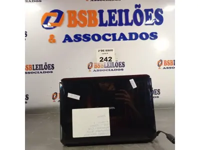 LOTE 242 - 01 NETBOOK MARCA NOVADATA, 2GB DE MEMÓRIA, HD 320GB E PROCESSADOR INTEL ATOM COM FONTE. (NO ESTADO, LEILÃO NÃO TEM GARANTIA E NEM DEVOLUÇÃO, SUJEITO A POSSÍVEIS AVARIAS VISÍVEIS/OCULTAS E/OU AUSÊNCIA DE COMPONENTES).