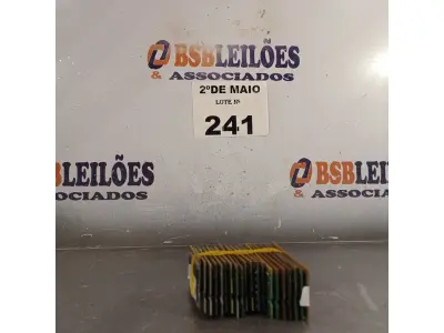 LOTE 241 - 01 LOTE COM VÁRIAS MEMORIAS PARA NOTEBOOK MARCAS E MODELOS DIVERSOS. (NO ESTADO, LEILÃO NÃO TEM GARANTIA E NEM DEVOLUÇÃO, SUJEITO A POSSÍVEIS AVARIAS VISÍVEIS/OCULTAS E/OU AUSÊNCIA DE COMPONENTES).