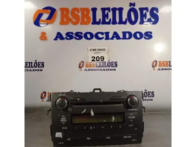 LOTE 209 - 01 CENTRAL MULTIMIDIA MODELO 86-120-02E90. (NO ESTADO, LEILÃO NÃO TEM GARANTIA E NEM DEVOLUÇÃO, SUJEITO A POSSÍVEIS AVARIAS VISÍVEIS/OCULTAS E/OU AUSÊNCIA DE COMPONENTES).