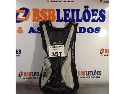 LOTE 357 - 01 CAMELBAK NA COR CINZA. (NO ESTADO, LEILÃO NÃO TEM GARANTIA E NEM DEVOLUÇÃO, SUJEITO A POSSÍVEIS AVARIAS VISÍVEIS/OCULTAS E/OU AUSÊNCIA DE COMPONENTES).