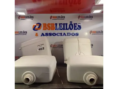 LOTE 402 - 04 CAIXAS DE DESCARGA MARCAS E MODELOS DIVERSOS COM AVARIAS. (NO ESTADO, LEILÃO NÃO TEM GARANTIA E NEM DEVOLUÇÃO, SUJEITO A POSSÍVEIS AVARIAS VISÍVEIS/OCULTAS E/OU AUSÊNCIA DE COMPONENTES).