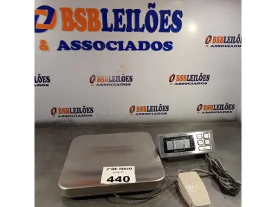 LOTE 440 - 01 BALANÇA PARA ALIMENTOS. (NO ESTADO, LEILÃO NÃO TEM GARANTIA E NEM DEVOLUÇÃO, SUJEITO A POSSÍVEIS AVARIAS VISÍVEIS/OCULTAS E/OU AUSÊNCIA DE COMPONENTES).
