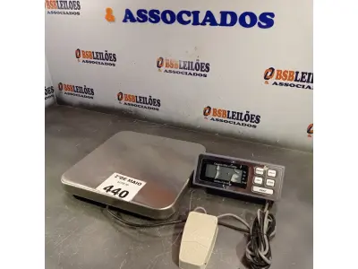 LOTE 440 - 01 BALANÇA PARA ALIMENTOS. (NO ESTADO, LEILÃO NÃO TEM GARANTIA E NEM DEVOLUÇÃO, SUJEITO A POSSÍVEIS AVARIAS VISÍVEIS/OCULTAS E/OU AUSÊNCIA DE COMPONENTES).