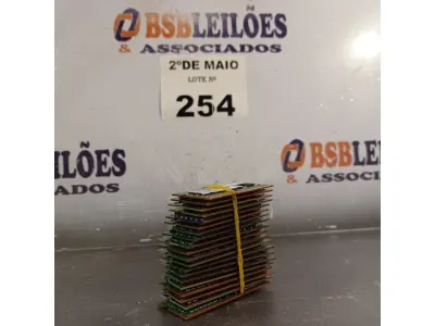 LOTE 254 - 01 LOTE COM VÁRIAS MEMORIAS PARA NOTEBOOK MARCAS E MODELOS DIVERSOS. (NO ESTADO, LEILÃO NÃO TEM GARANTIA E NEM DEVOLUÇÃO, SUJEITO A POSSÍVEIS AVARIAS VISÍVEIS/OCULTAS E/OU AUSÊNCIA DE COMPONENTES).