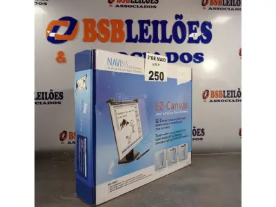 LOTE 250 - 01 TELA NAVISIS EZ-CANVAS. (NO ESTADO, LEILÃO NÃO TEM GARANTIA E NEM DEVOLUÇÃO, SUJEITO A POSSÍVEIS AVARIAS VISÍVEIS/OCULTAS E/OU AUSÊNCIA DE COMPONENTES).