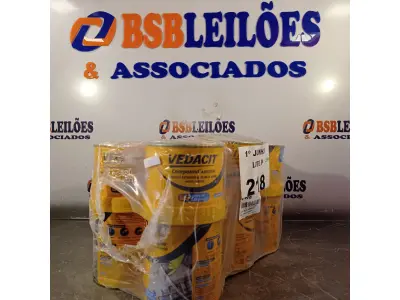 LOTE 218 - 06 LATAS DE ADESIVO ESTRUTURAL DE BASE EPÓXI MEDIA FLUIDEZ COMPONENTES A+B. (NO ESTADO, LEILÃO NÃO TEM GARANTIA E NEM DEVOLUÇÃO, SUJEITO A POSSÍVEIS AVARIAS VISÍVEIS/OCULTAS E/OU AUSÊNCIA DE COMPONENTES).