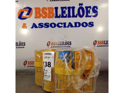 LOTE 138 - 06 LATAS DE ADESIVO ESTRUTURAL DE BASE EPÓXI MEDIA FLUIDEZ COMPONENTES A+B. (NO ESTADO, LEILÃO NÃO TEM GARANTIA E NEM DEVOLUÇÃO, SUJEITO A POSSÍVEIS AVARIAS VISÍVEIS/OCULTAS E/OU AUSÊNCIA DE COMPONENTES).