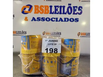 LOTE 198 - 06 LATAS DE ADESIVO ESTRUTURAL DE BASE EPÓXI MEDIA FLUIDEZ COMPONENTES A+B. (NO ESTADO, LEILÃO NÃO TEM GARANTIA E NEM DEVOLUÇÃO, SUJEITO A POSSÍVEIS AVARIAS VISÍVEIS/OCULTAS E/OU AUSÊNCIA DE COMPONENTES).