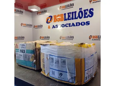 LOTE 163 - 02 CAIXAS DE ARGAMASSA POLIMÉRICA SENDO 01 SIKA TOP 107 CINZA E 01 SIKA TOP 100. (NO ESTADO, LEILÃO NÃO TEM GARANTIA E NEM DEVOLUÇÃO, SUJEITO A POSSÍVEIS AVARIAS VISÍVEIS/OCULTAS E/OU AUSÊNCIA DE COMPONENTES).