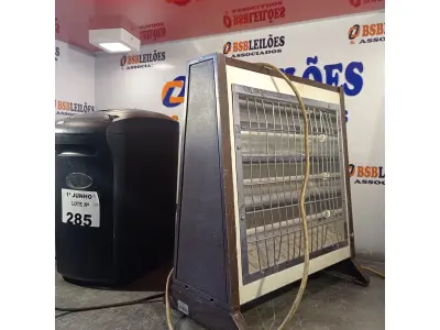 LOTE 285 - 01 FRAGMENTADORA DE PAPEL E 01 AQUECEDOR MARCA ARNO 127V. (NO ESTADO, LEILÃO NÃO TEM GARANTIA E NEM DEVOLUÇÃO, SUJEITO A POSSÍVEIS AVARIAS VISÍVEIS/OCULTAS E/OU AUSÊNCIA DE COMPONENTES).