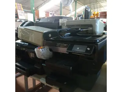 LOTE 385 - 10 IMPRESSORAS MARCAS E MODELOS DIVERSOS PARA RETIRADA DE PEÇAS. (NO ESTADO, LEILÃO NÃO TEM GARANTIA E NEM DEVOLUÇÃO, SUJEITO A POSSÍVEIS AVARIAS VISÍVEIS/OCULTAS E/OU AUSÊNCIA DE COMPONENTES).