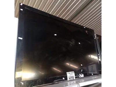 LOTE 470 - 01 TV SONY CRISTAL LÍQUIDO 46” POL PARA RETIRADA DE PEÇAS. (NO ESTADO, LEILÃO NÃO TEM GARANTIA E NEM DEVOLUÇÃO, SUJEITO A POSSÍVEIS AVARIAS VISÍVEIS/OCULTAS E/OU AUSÊNCIA DE COMPONENTES).