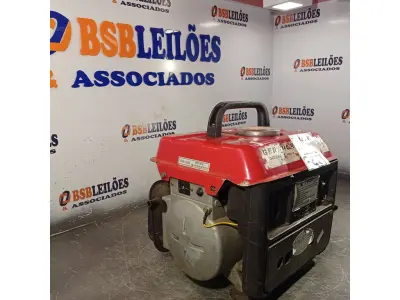 LOTE 265 - 01 GERADOR A GASOLINA MARCA MOTOMIL. (NO ESTADO, LEILÃO NÃO TEM GARANTIA E NEM DEVOLUÇÃO, SUJEITO A POSSÍVEIS AVARIAS VISÍVEIS/OCULTAS E/OU AUSÊNCIA DE COMPONENTES).