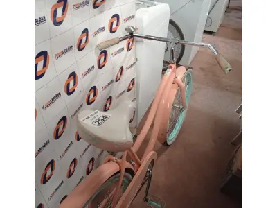 LOTE 294 - 01 BICICLETA ARO 26 VINTAGE. (NO ESTADO, LEILÃO NÃO TEM GARANTIA E NEM DEVOLUÇÃO, SUJEITO A POSSÍVEIS AVARIAS VISÍVEIS/OCULTAS E/OU AUSÊNCIA DE COMPONENTES).