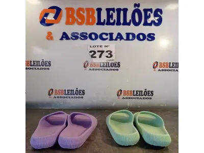 LOTE 273 - 02 – PARES DE CALÇADOS FEMININO Nº 37 (NO ESTADO, NÃO SABEMOS SE FUNCIONA. LEILÃO NÃO TEM GARANTIA E NEM DEVOLUÇÃO, SUJEITO A POSSÍVEIS AVARIAS VISÍVEIS/OCULTAS E/OU AUSÊNCIA DE COMPONENTES)
