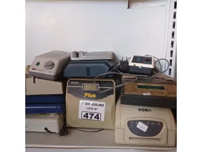 LOTE 474 - 01 LOTE COM EQUIPAMENTOS ELETRÔNICOS DIVERSOS. (NO ESTADO, LEILÃO NÃO TEM GARANTIA E NEM DEVOLUÇÃO, SUJEITO A POSSÍVEIS AVARIAS VISÍVEIS/OCULTAS E/OU AUSÊNCIA DE COMPONENTES).