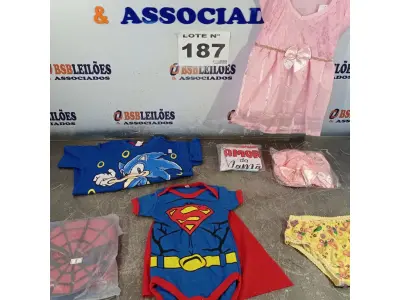 LOTE 187 - 07 – PEÇAS DE ROUPAS FEMININAS (NO ESTADO, NÃO SABEMOS SE FUNCIONA. LEILÃO NÃO TEM GARANTIA E NEM DEVOLUÇÃO, SUJEITO A POSSÍVEIS AVARIAS VISÍVEIS/OCULTAS E/OU AUSÊNCIA DE COMPONENTES)